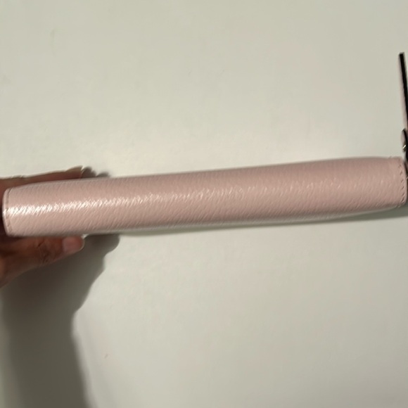 Kate spade zip around Continental light pink leather large wallet - Picture 2 of 5